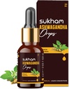 Ashwagandha Liquid Drops- Ashwagandha Root Extract | 3rd Parti Lab Test Edildi | Daha İyi Enerji & Immunity | 1 FL.OZ (40 Hizmet)- Withanolides ve Withaferins