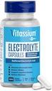 Vitassium Electrolyte Capsules, POTS ve High sodyum Diyetleri Yönetimi için Elektrolytes (500 mg sodyum - 100 mg Pyum), Unflavored, 100 Salt Pills (Size 0)