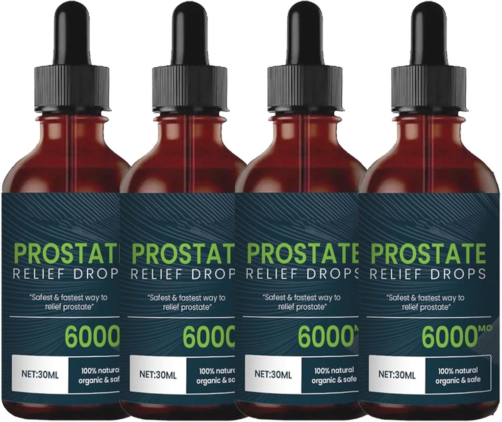 Prostate Treatment Drops - Prostate Relief Drops, Prostate Natural Herbal Drops (4parça)