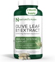 Nature's Push Super Potent Olive Leaf 8:1 Extract 20% Oleuropein 750mg Καψάκιο Ανοσοποιητικό Σύστημα, Δέρμα, και Heart Health Support Vegan Non-GMO USA cGMP Χωρίς γλουτένη Αντιοξειδωτικά 60 Κάψουλες 2 Μήνες Προσφορά
