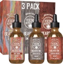 Viking Devrimi Erkekler için Petrol Ayı - Doğal Erkekler Ayılı Petrol Çeşitlileri 2 - Sandalwood, Unscented ve Bay Rum Scents - Beard Situationing and Moisturing for a natural Beard ( Pack, 1oz)
