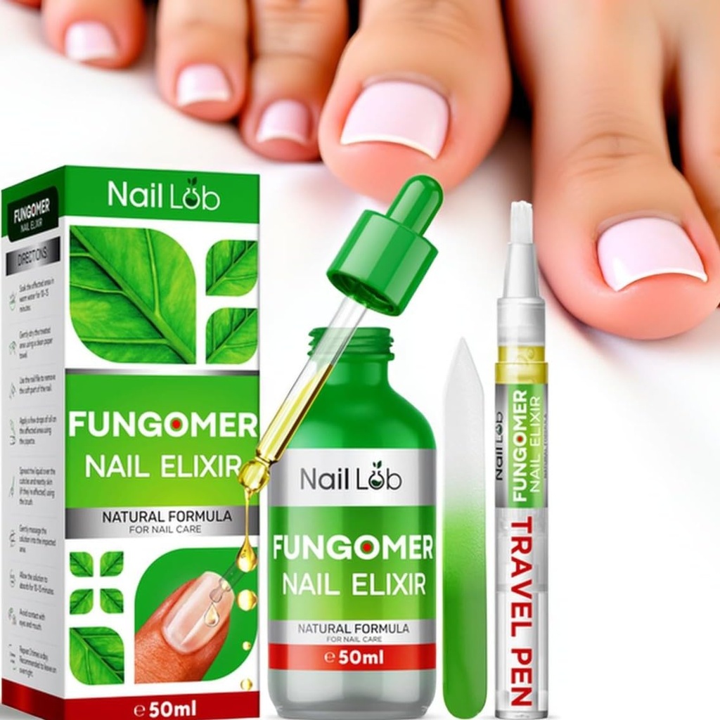 Toenail Fungus Tedavisi Ekstra Kuvvet - Antifungal Pen - Fingernail Onarım - Hasarlı, Kanlı, Boyanmış Çiçeği - Çay Ağacı Yağı