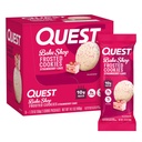 Quest Nutrition Frosted Cookies Twin Pack, Strawberry Kek, 1g Sugar, 10g protein, 2g Net Carbs, Gluten Free, 16 Cookies