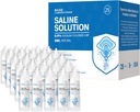 BASE LABORATUVIES% 0.9 Saline Solution for Nebulizer Machine | Saline Solution for Inhalation & Nasal Irrigation |% 0.9 Concentration l 25 Vials 5 ml Unit Dosese