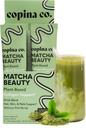 Copina Co. Matcha Beauty Vegan Collagen ATM İçgörü: Plantive Collagen Support Smoothie Drink Vegan Çeşitli Paket | Matcha Flavor | 10 Bireysel Çöp Paketleri PP başına 10