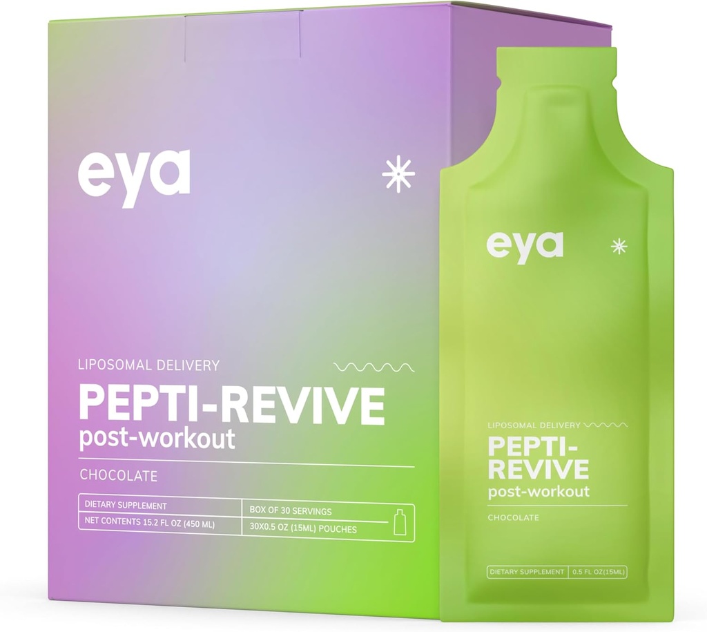 Liposomal Supplement for Post-Workout Routine, Kas proteinini artırmak için yardımcı olur, Minimiz Inflammation, Boost Energy for Men & Women (Chocolate Flavour - Box of 30 Sachets x 15 ml)