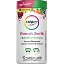 Rainbow Light Multivitamin for Women 50+, Vitamin C, D & çinko, Probiyotikler, Women's One 50+ Multivitamin Yüksek Lisans Immune Support, Non-GMO, Vegetarian, 90 Tabletler
