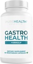 PUREHEALTH Gastro Gastro Health Formula - Natural Alginate for Acid Reflux - DGL Supplement for Heartburn & Indigestion - Artichoke, Rhodiola Rosea, Hyaluronic Acid, Quince & More - 90 Capsules