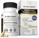 Arnika Forte Κάψουλες – Οίδημα και μελανιές Μετά από Χειρουργικές και Αισθητικές Θεραπείες, Αντιοξειδωτικά & Βιοφλαβονοειδή, Arnica 1000mg, Bromelain 125mg 3000GDU - 14 Κάψουλες