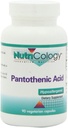 Nutricology Pantothenic Acid - Βιταμίνη Β5 για άνδρες & γυναίκες, ασβέστιο, 500mg συμπλήρωμα, καθαρό, οργανικό, χορτοφάγους κάψουλες - 90 Count