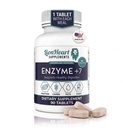 ΣΥΜΠΛΗΡΩΜΑ ΔΙΑΓΩΝΙΣΤΙΚΟΥ ENZYMES - Περιλαμβάνει καθαρισμένα άλευρα Bile Οξειδίων - Δισκία για μη υποφερτές χοληδόχου κύστης - Ένζυμο για την ανακούφιση από την πέψη και το αέριο - Βοηθά στην αναρρόφηση, την επαναρρόφηση οξέων, τη δυσκοιλιότητα και την επισκευή Leaky Gut