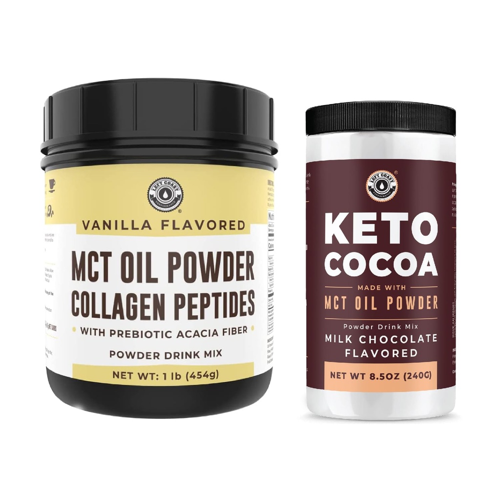 Sol Coast Performansı Keto MCT Oil Toz & Collagen + Keto Coco