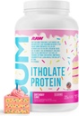 RAW Whey Isolate Protein Powder, Birthday Cake (CBUM Itholate Protein) - 100% Grass-Fed Sports Nutrition Powder για την ανάπτυξη των μυών & την αποκατάσταση - χαμηλής πυκνότητας, χαμηλή υδατάνθρακες - 25 εξυπηρετούν