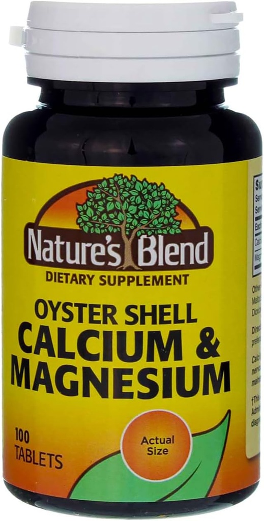 Nature's Blend Oyster Shelluba & 100 Tabs (0798545002-1a)