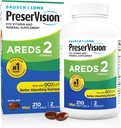 PreserVision AREDS 2 Eye Vitamin & Mineral Supplement, Contains Lutein, C vitamini, Zeaxanthin, çinko & Vitamin E, 210 Softgels (Paking May Vary)