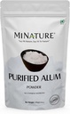 Mi Nature Alum Toz P Properties (Fitkari/Phitkari) - Acne için% 100 Doğal Skincare, Odor Control & Water Purification Face Mask for |Pore Refining 100g |Face Pack Toz |Cr