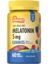 Sundance Melatonin Gummies 5mg | 60 Kont | Karma Berry Flavor | Vegan, Sigara içilmeyen