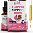 Köpekler için Bladder Kontrol | Köpek Bladder Supplement - Sağlıklı Çocuk ve Urinary Tract - Dog UTI Treatment - Dog Bladder Control - Köpekler için Bladder Destek - Dog UTI Supplement - 1oz