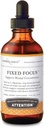 Herbalogic - Fixed Focus Liquid Herb Drops - Non-Addicting Support for Increased Attention, Concentration & Focus - Contains White Tea, a Naturally Balanced Source of L-Theanine & Caffeine - 4 Fl. Oz.
