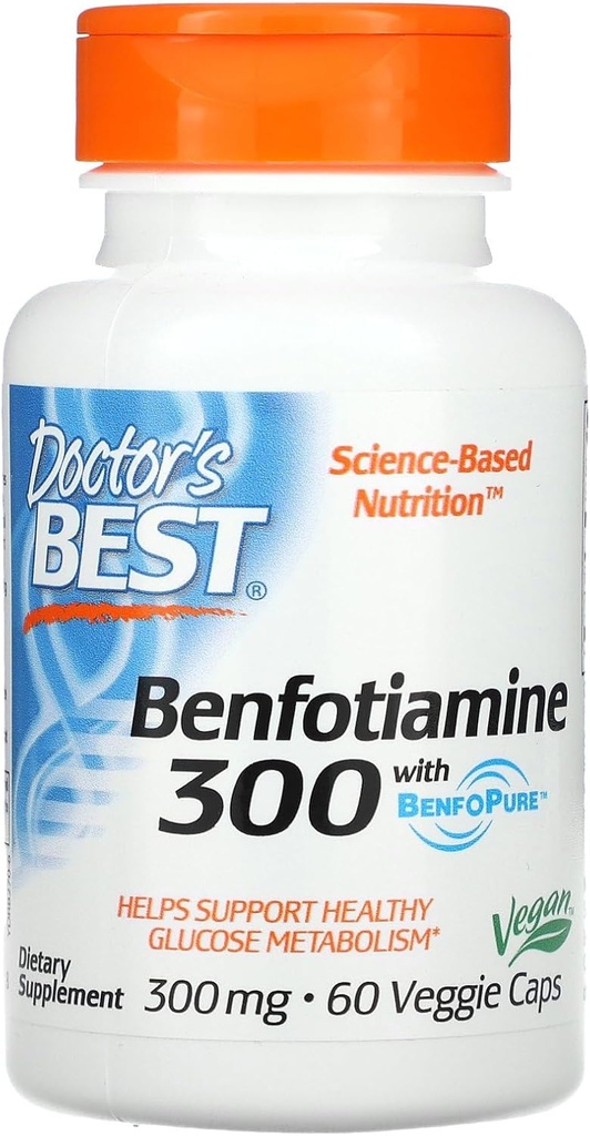 Doktor'un En İyisi, BenfoPure, 300 mg, 60 Veggie Caps