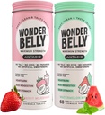 Antacid Chewable Tabletler Sche Etkili Kalpburn ve Anında Asit Indigestion Relief, Maximum Strength (Strawberry Milkshake & Watermelon Mint)