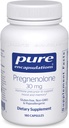 Pure Encapsulations Pregnenolone - 30 mg - Hormon Desteği - Memory Support & Brain Supplement - Gluten Free & Vegan - 180 Capsules