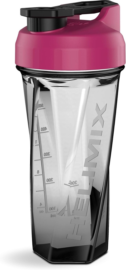 HELIMIX 2.0 Vor Blender Shaker Şişe 28oz | No Blending Ball veya Whisk | ABD Made | Portatif Pre Workout Whey Protein Drink Shaker Cup | Mixes Cocktails Smoothies Shakes | Top Raf Safe