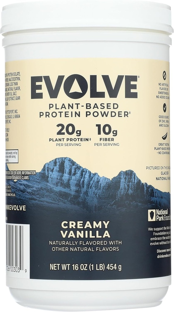 EVOLVE Ideal Vanilla proteini Toz, 16 OZ