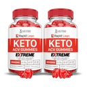 Justified Laboratories (2 Pack Rapid Lean Keto ACV Gummies Extreme 2000MG Hızlı Lean Chem Gummies Apple Cider Vinegar Formulated with Pomegranate Beet Juice B12 Vegan Non GMO 120 Gummys