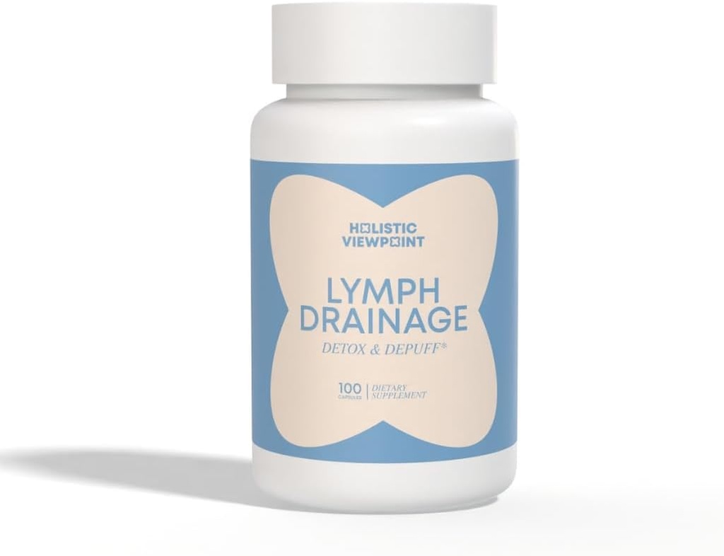 Lymph Drainage Supplement: Detoxing için Gelişmiş Destek, Puffiness ve Bloating