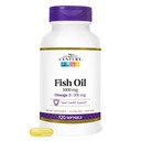 21. Yüzyıl Balık Yağı 1000 mg Softgels, 120 Kont