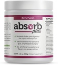 Protein - Geliştirilmiş Gut Health için Diyet Supplement, Ekstra Beslenme Desteği, Non-GMO, Gluten-Free, Lactose-Free, Casein-Free (100 g, Berry Fusion)