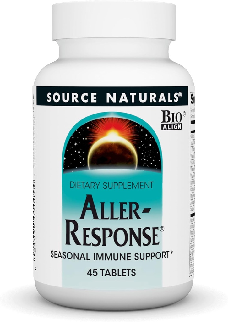 Source Naturals Aller-Response, Mevsim Immune Support* - 45 Tablet