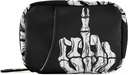 Hand Skull Pill Box 7 Günlük Pill Case Travel Pill Organizer Bag ile WC Portable Weekly Case Compact Boyut for Vitamin Supplement Holder