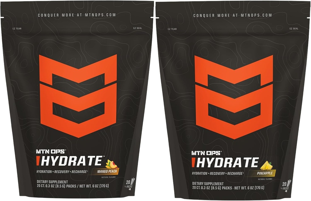 MTN OPS Hydrate Mango Peach + Pineapple Bundle