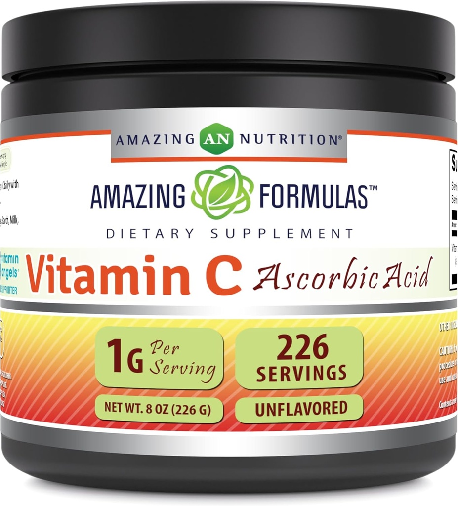Amazing Formulas Vitamin C (Ασκορβικό οξύ) 8 Oz συμπλήρωμα σκόνης 