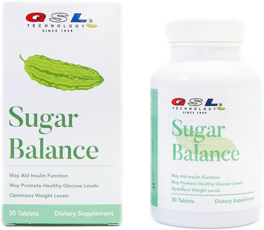 | The Original Sugar Balance | 1000 mg of Bitter Melon Extract | Made in the USA (30 Count)