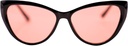FL-41 Migraine Glasses Transitional Lens for Indoor/Outdoor Light Sensitivity & Photophobia Cat Eye Hardcase