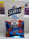 Scott's DHA Gummies,Strawberry Flavour, 15s,Vitamin D,Esssential for Health Growth & Development in Children and Health Immune Function.
