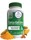 Sağlık Thru Beslenme Curcu-Gel 650 mg BCM-95® Curcugreen Turmeric Curcumin| Yüksek Aborpsiyon | Sağlıklı Inflammation Response | Klinik olarak Studied | 3rd Parti Test Edildi | No-GMO ( 60'ın Paketi)