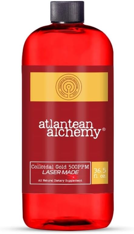 Colloidal Gold 500PPM 36.5oz - Lazer Made