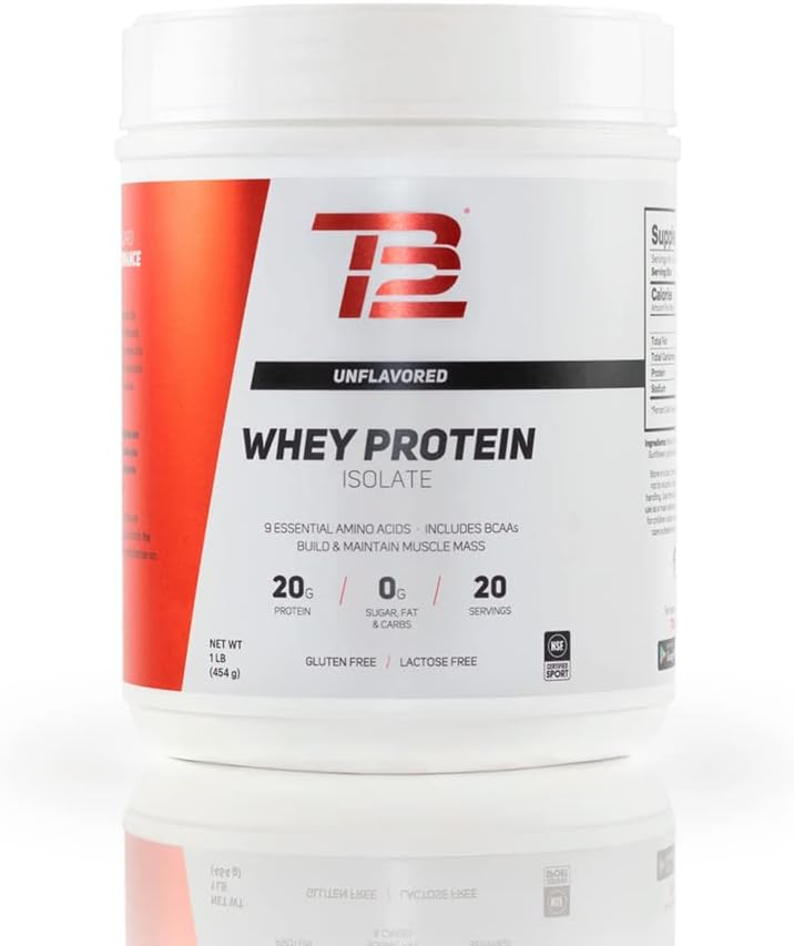 TB12 Whey Protein Toz, Unflavored