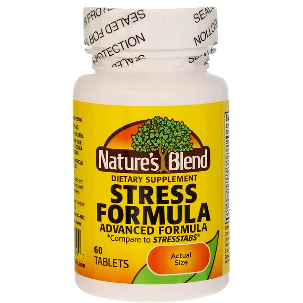 Nature's Blend Stres Formula 60 Tabs, 079854201000