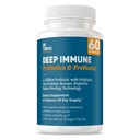 Dr. Tobias Deep Immune Probiotics & Prebiotics, Dual Action Digestion & Immune Support with PreforPro Prebiotics & Delayed Release Spore Forming Probiotics for Women & Men, 60 Κάψουλες, 30 Σερβιέτες