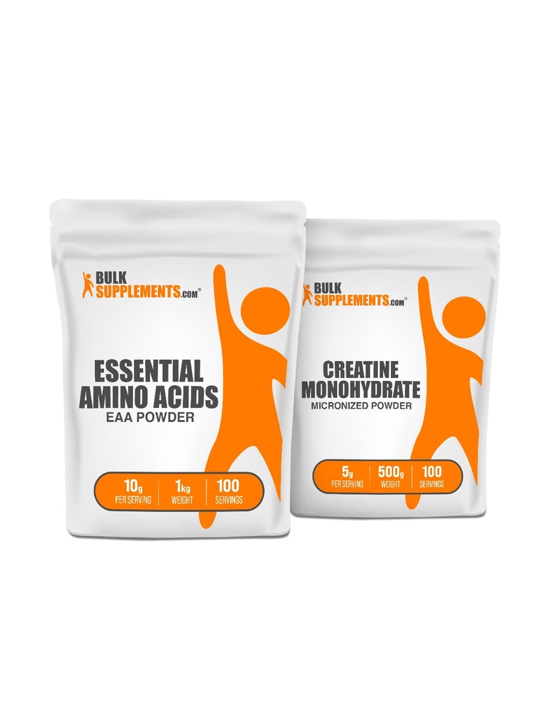 BulkSupplements EAA Toz 1 kg +tine 500g Sche