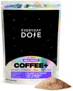 Günlük Dose Premium Adaptojenik Mushroom Coffee with Grass-Fed Collagen, Chaga, Lions Mane & L-Theanine for Better Focus, Energy, Digestion, Skin, Immunity 30 Services