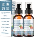 Magnezyum Glycinate Sıvı Citrate, Taurate, Malate-Magnesium Kompleksi Renkli L-Theanine-High Abors -Vegan, Sugar Free, 2 Fl.oz