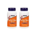 NOW Foods Grape Seed Extract 250mg, 90 Vcaps - (Συσκευασία του 2)