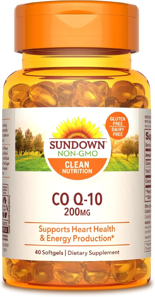 Sundown Co Q-10, 40 κόμης