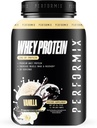 PERFORMIX - Whey proteini Isolate - Protein 24g - BCAAs 5.4g - 110 Calories - Kas Building & Post Workout Recovery -% 100 Whey Protein Toz - 1.98 lbs - 30 Hizmet - Vanilla